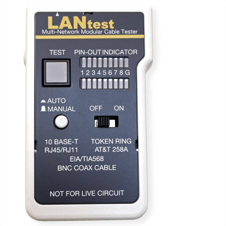 Image du produit RS PRO Testeur de câble multi-réseau, LANtest