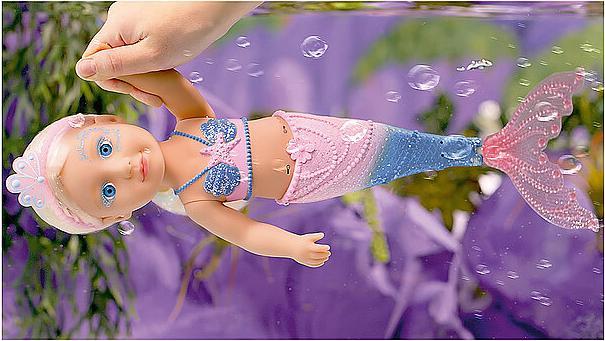 Produktbild Baby Born Little Sister Meerjungfrau