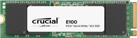 Produktbild Crucial E100 - SSD - 2 TB - intern - M.2 2280 - PCIe 4.0 x4 (NVMe (2000 GB, M.2 2280)