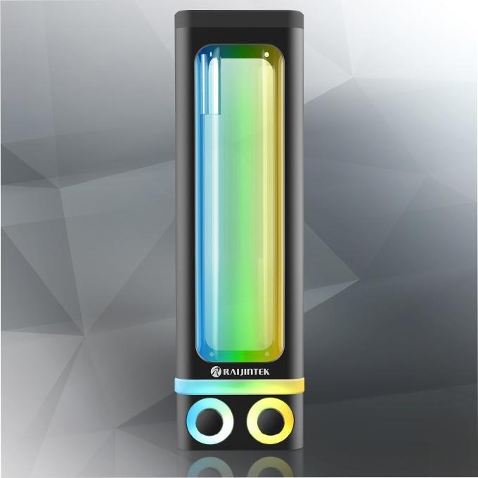 Actual product image Raijintek ANTILA PURE R240A expansion tank, 262.5mm, ARGB