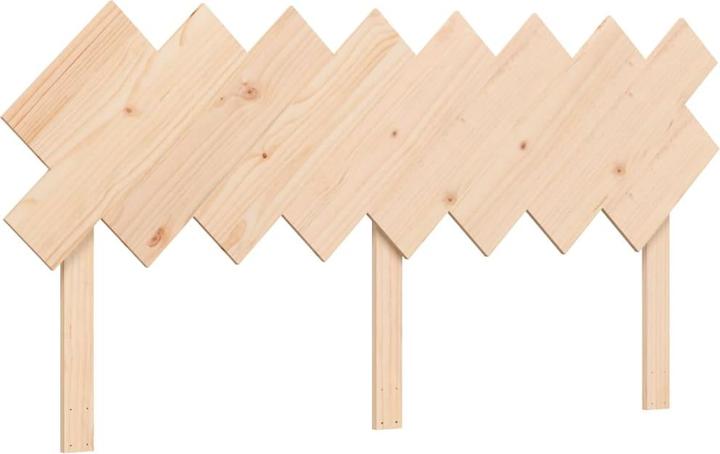 Produktbild VidaXL Massivholzbett mit Kopfteil 160x200 cm (150 x 200 cm)