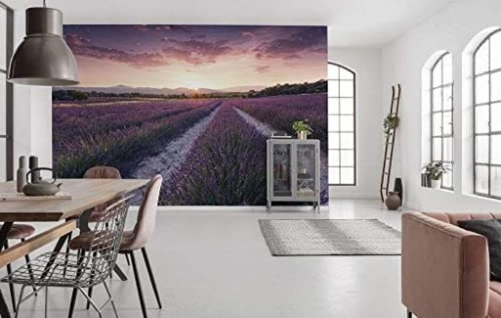 Productafbeelding Komar Vliesbehang Lavender Dream 9-panel 450 x 280 cm (450 x 280 cm)