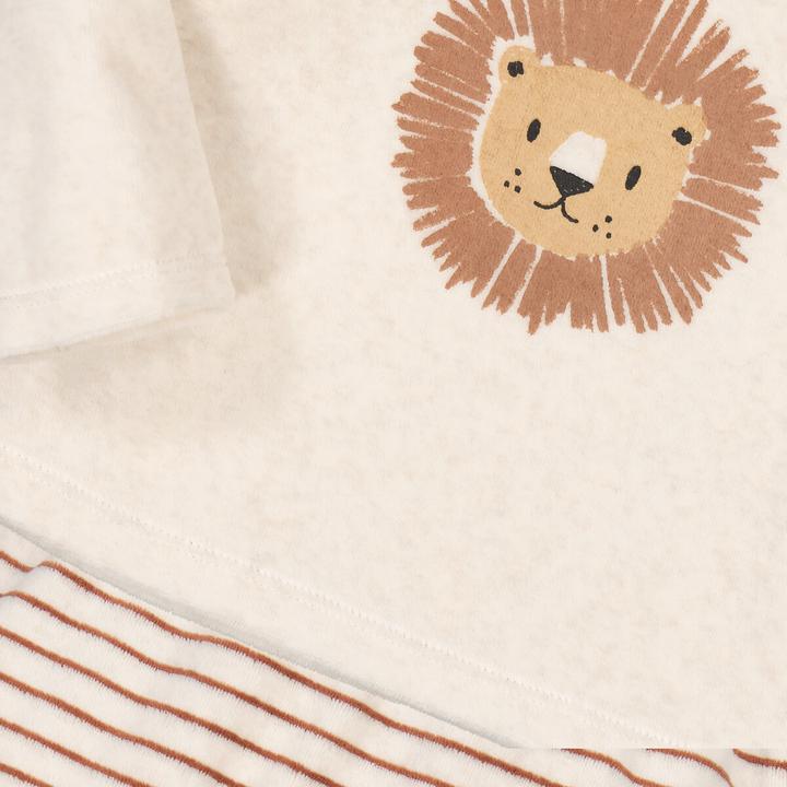 Produktbild La Redoute Collections Samt-Pyjama Löwe und Streifen (74)