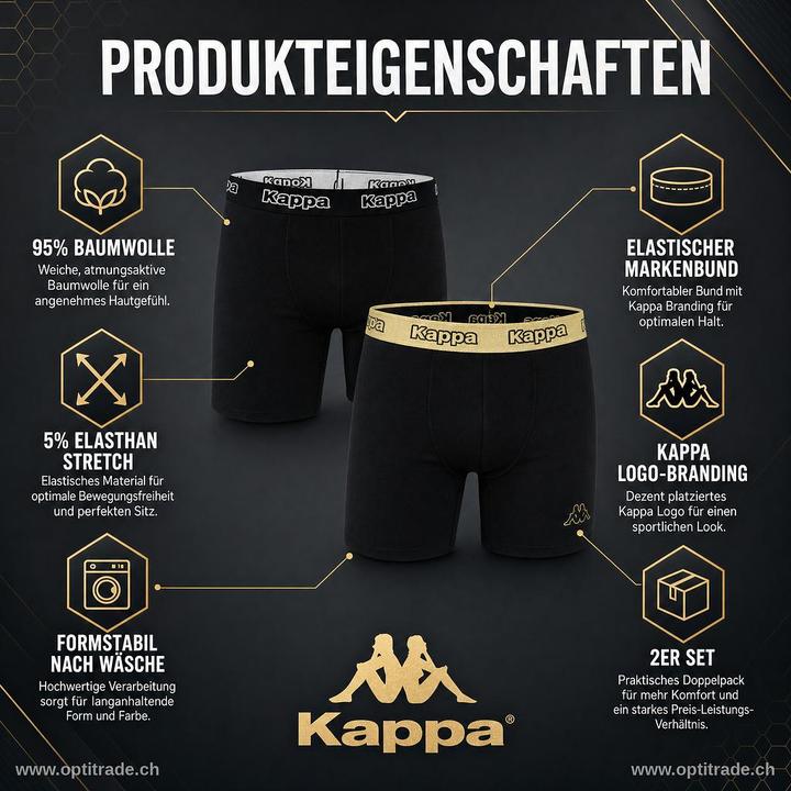 Produktbild Kappa Boxer (XXL, 2er Pack)