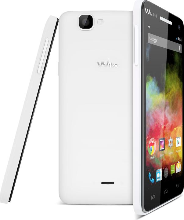 Actual product image Wiko Rainbow 4G (8 GB, White, 5", 8 Mpx, 4G)