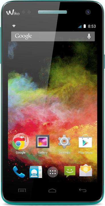 Actual product image Wiko Rainbow 4G (8 GB, Turquoise, 5", 8 Mpx, 4G)