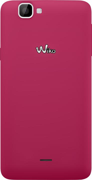 Actual product image Wiko Rainbow 4G (8 GB, Fuchsia, 5", 8 Mpx, 4G)