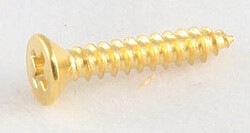 Produktbild AllParts AP GS 3397-002 HB-Ring Screws/8 gld 13mm (Instrumenten Ersatzteile)
