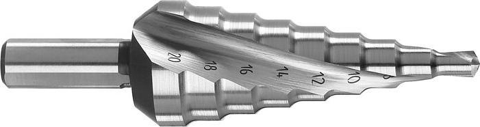 Actual product image Bosch Professional Zubehör Step drill HSS, 6 - 30 mm, 10 mm, 93.5 mm, 14 steps (10 mm)