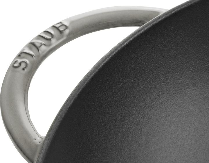 Actual product image Staub Wok with glass lid (37 cm, Wok, Cast iron)