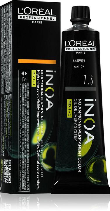 Produktbild L'Oréal Professionnel INOA no ammonia permanent color #7.3 60 gr (7.3)