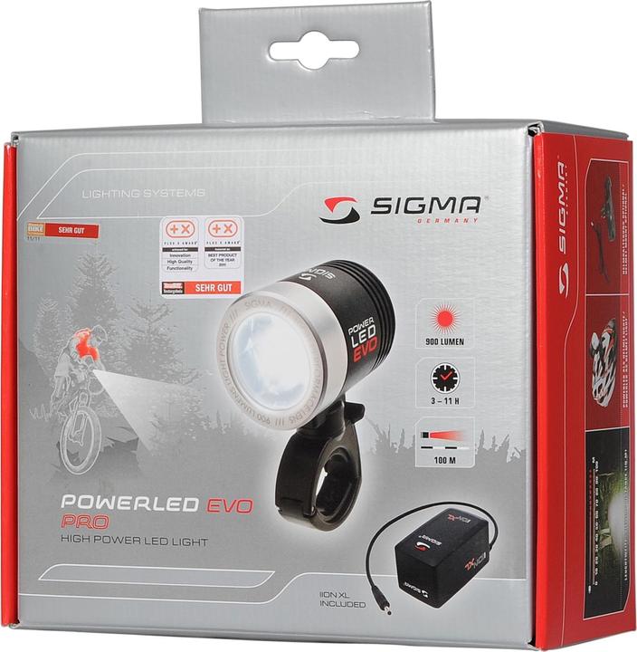 Immagine prodotto Sigma Sport Powerled Evo Pro-Set (900 lm, 150 lm)