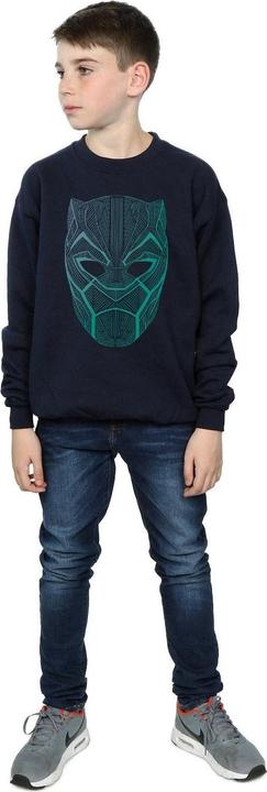 Image du produit - Sweat BLACK PANTHER TRIBAL MASK - Garçon (116)