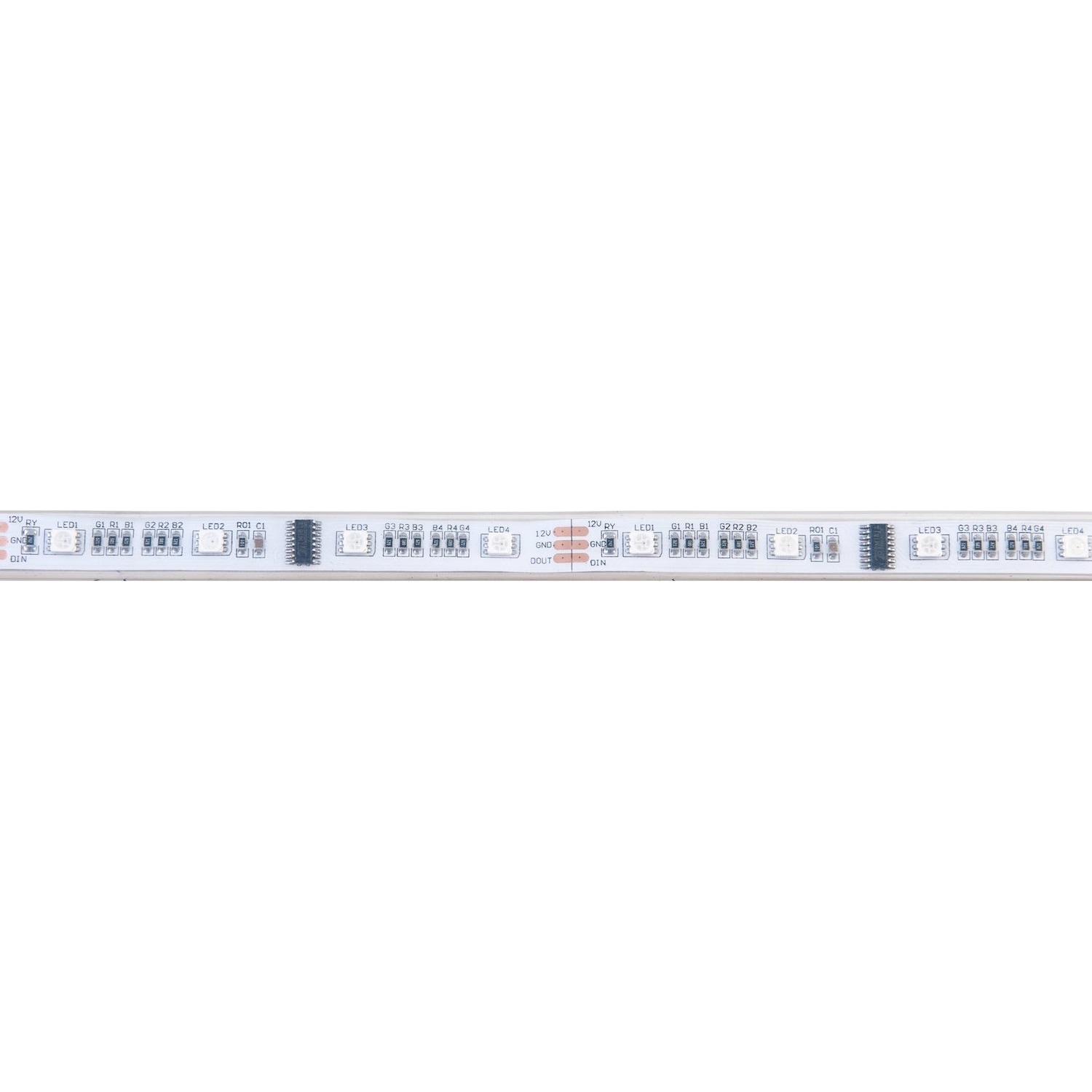 Eurolite, LED Streifen, LED IP Pixel Strip 160 5m RGB 12V (RGB, 500 cm, Outdoor)