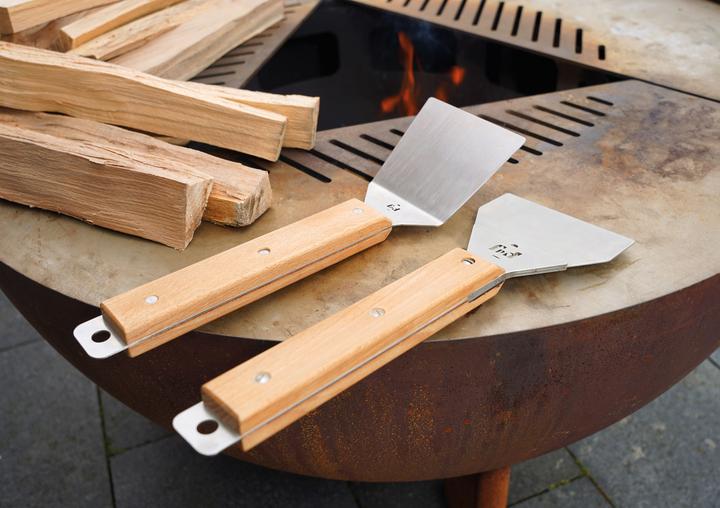 Actual product image Feu du Jardin Stainless steel cleaning scraper Cleano