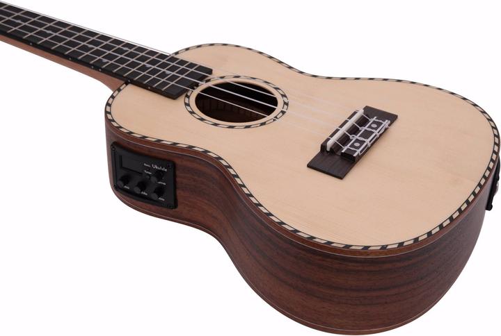 Image du produit Dimavery UK-800 Concert Ukulele, épicéa massif (De concert, Adultes)