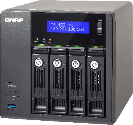 Actual product image QNAP Ts-453 Pro-8g
