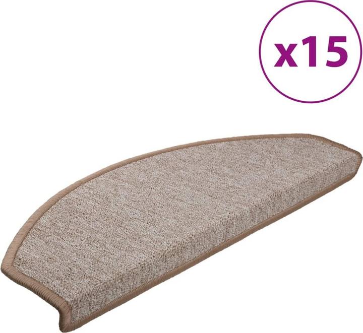 Immagine prodotto vidaXL Treppenmatte (65 x 24 cm)