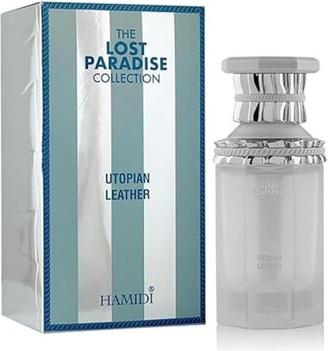 Actual product image Hamidi The Lost Paradise Collection Utopian Leather by for Unisex 3.4 Oz EDP (Eau de parfum, 100 ml)