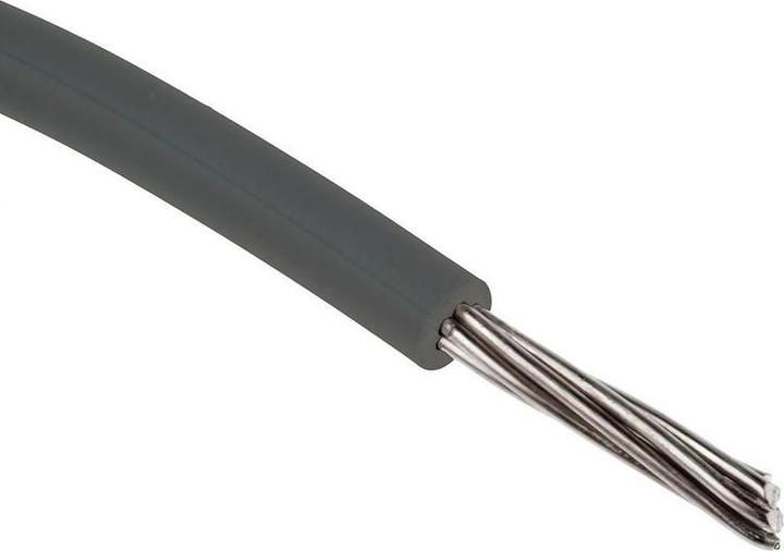 Produktbild RS PRO UL1007 Hook-Up wire 22AWG Grey 100m (100 m)