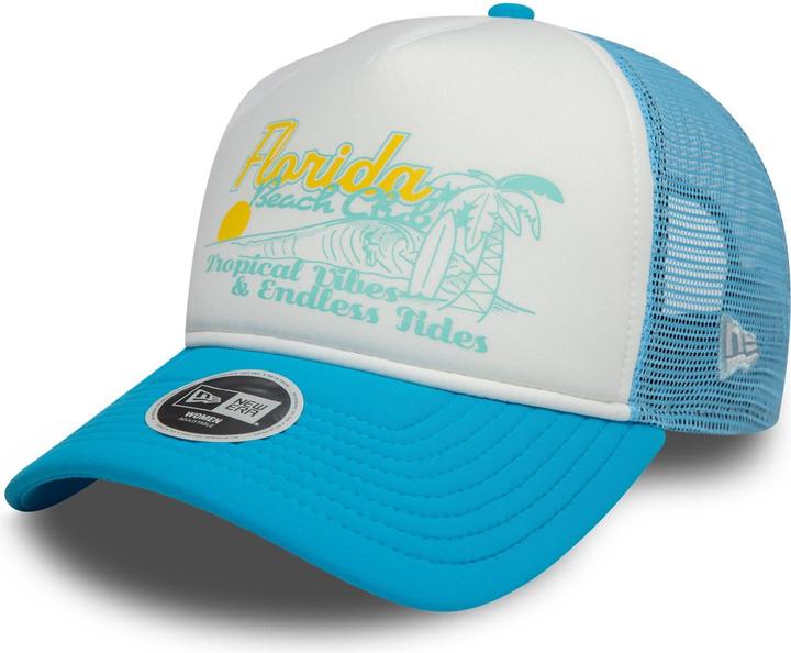 Image du produit New Era Damen A-Frame Trucker Cap - Florida Beach Club