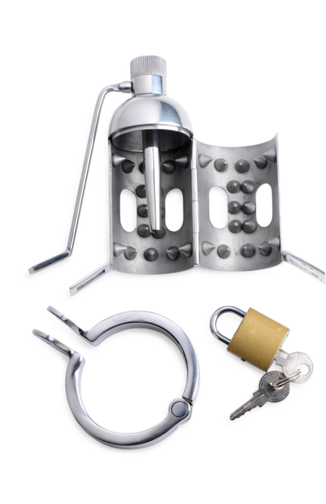 Immagine prodotto Master Series Gabbia di castità a camera chiodata