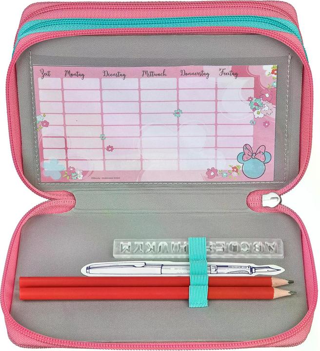 Image du produit Scooli Étui Trippledecker Minnie Mouse Disney, Rempli : Oui