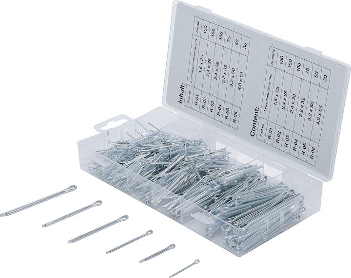 BGS Split pin range