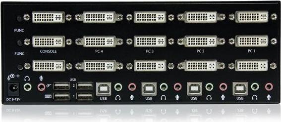 Produktbild StarTech 4 Port Dvi USB Kvm Switch