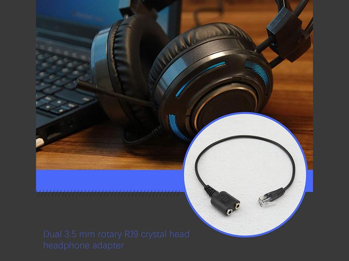Produktbild equip Telefonkabel RJ9 auf. Klinke für Headset (0.25 m)