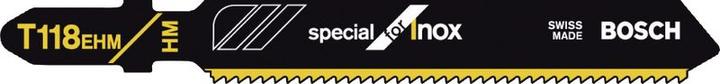 Actual product image Bosch Professional Zubehör Jigsaw blade T 118 EHM, Spec