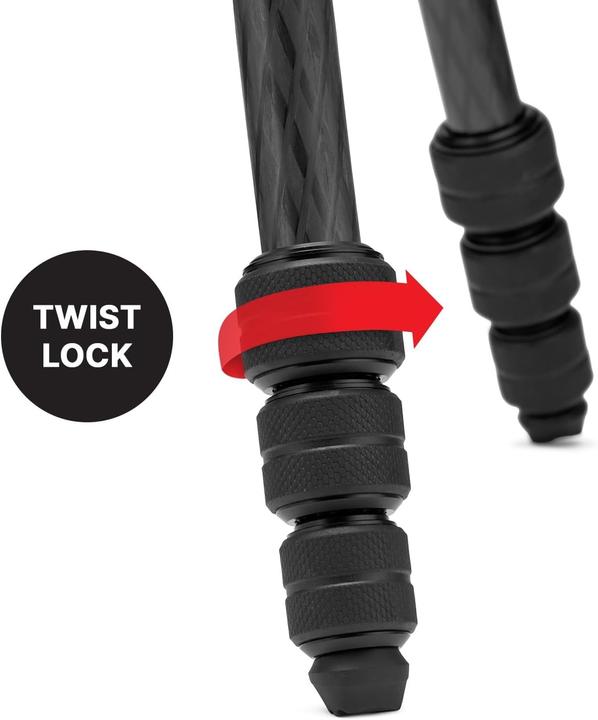 Produktbild Manfrotto Befree Advanced AS twist Carb (Stativbein)