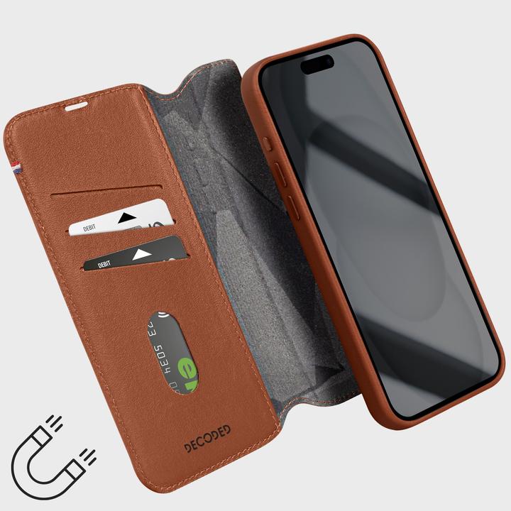 Produktbild Decoded Detachable MagSafe Leather Wallet (Apple iPhone 15)