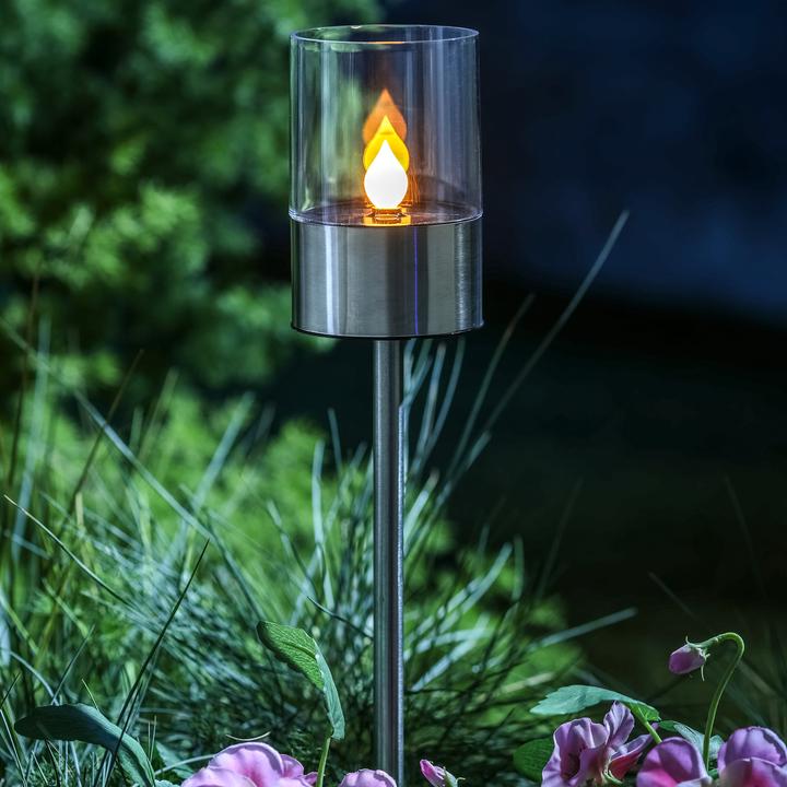 Image du produit GuGus Lampe solaire à LED avec scintillement de la bougie (60 lm)