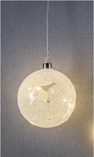 Actual product image Saico LED Glass Ball CGS044337