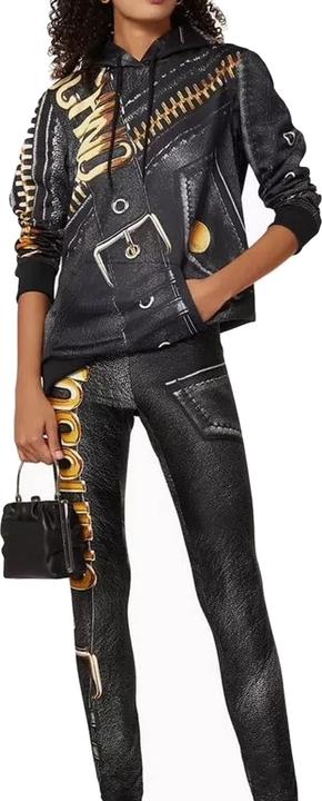 Produktbild Moschino Marco Biker Hooded Sweatshirt (36)