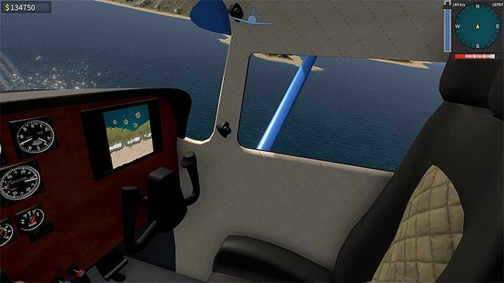 Actual product image Coastline Flight Simulator (PS5, DE)