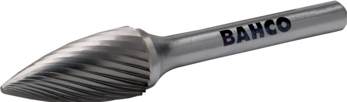 Immagine prodotto Irimo 16 mm x 25 mm - Ø6 mm Fresa a rotore in metallo duro a forma di proiettile per metallo 28