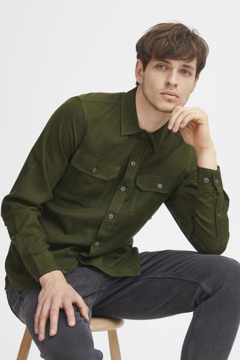 Immagine prodotto Casual Friday Camicia CFAnton LS con trama a spina di pesce - 20504780 (XL)