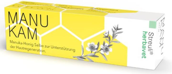 Produktbild Streuli Pharma herbavet Manukam Honigsalbe Salbe (Hund, 144 ml)