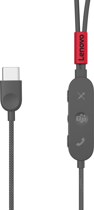 Produktbild Lenovo Accessories Go USB-C ANC In-Ear Headphone (ANC, Kabelgebunden)