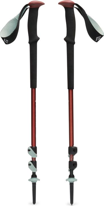Productafbeelding Black Diamond Trekkingst?cke Trail (rot/mint, 1 Paar, 100-140 cm)
