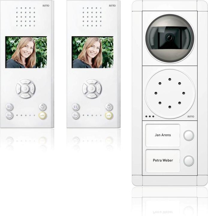 Image du produit Schneider Electric PorterVideoSetWEsilver/blanc