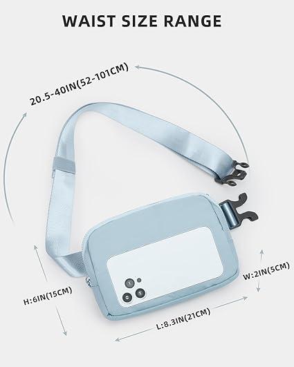 Produktbild Only-Bags.Store Gürteltasche, Mode Crossbody Fanny Packs Wasserdichte Mini-Gürteltasche Gürteltasche für Laufen