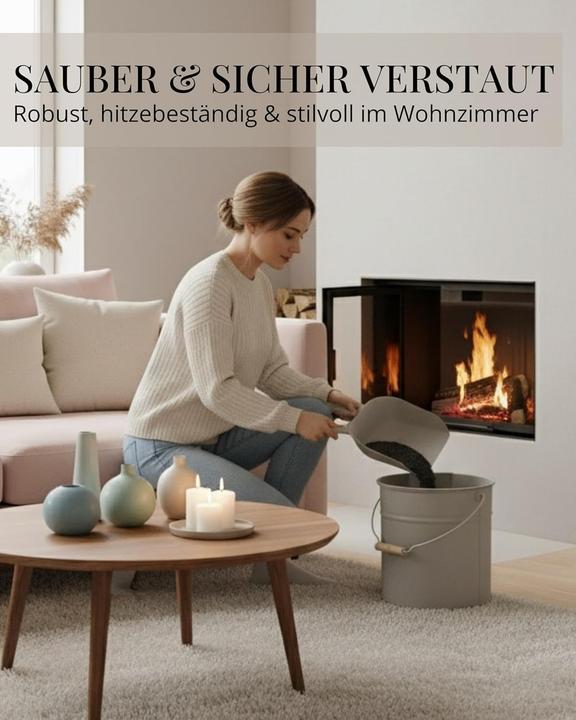 Image du produit Livlig Ascheeimer mit Deckel