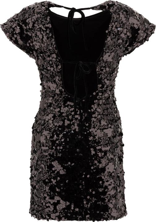 Image du produit GANNI Velvet sequins mini dress (36)