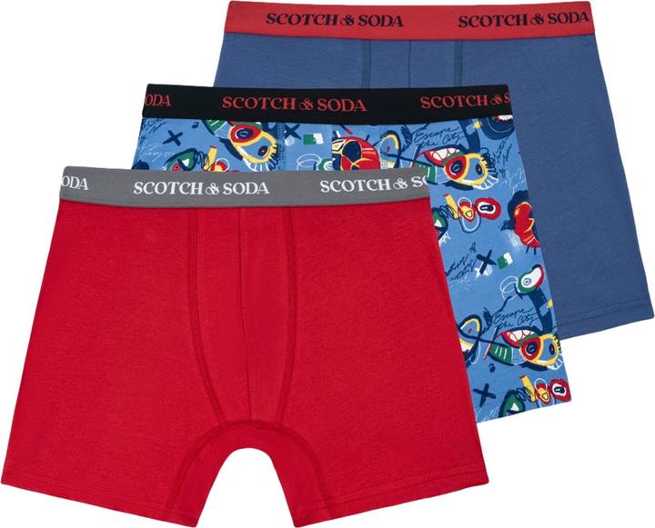 Produktbild Scotch & Soda Unterhose Trunks 3er Pack (S, 3er Pack)