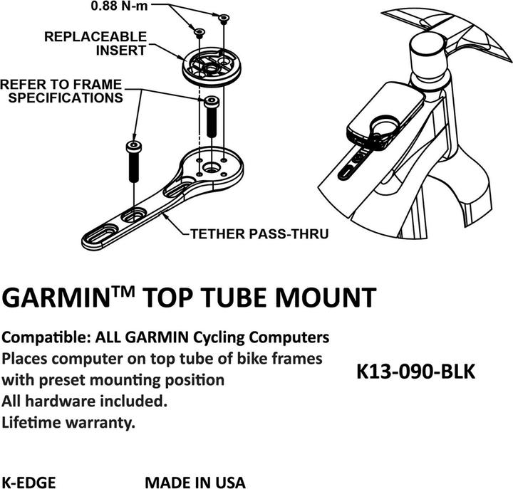 Produktbild K-Edge Top Tube Mount