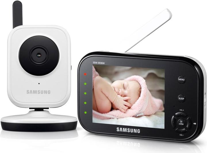 Produktbild Samsung Techwin Babyview SEW-3036P (Babyphone mit Kamera, 250 m)