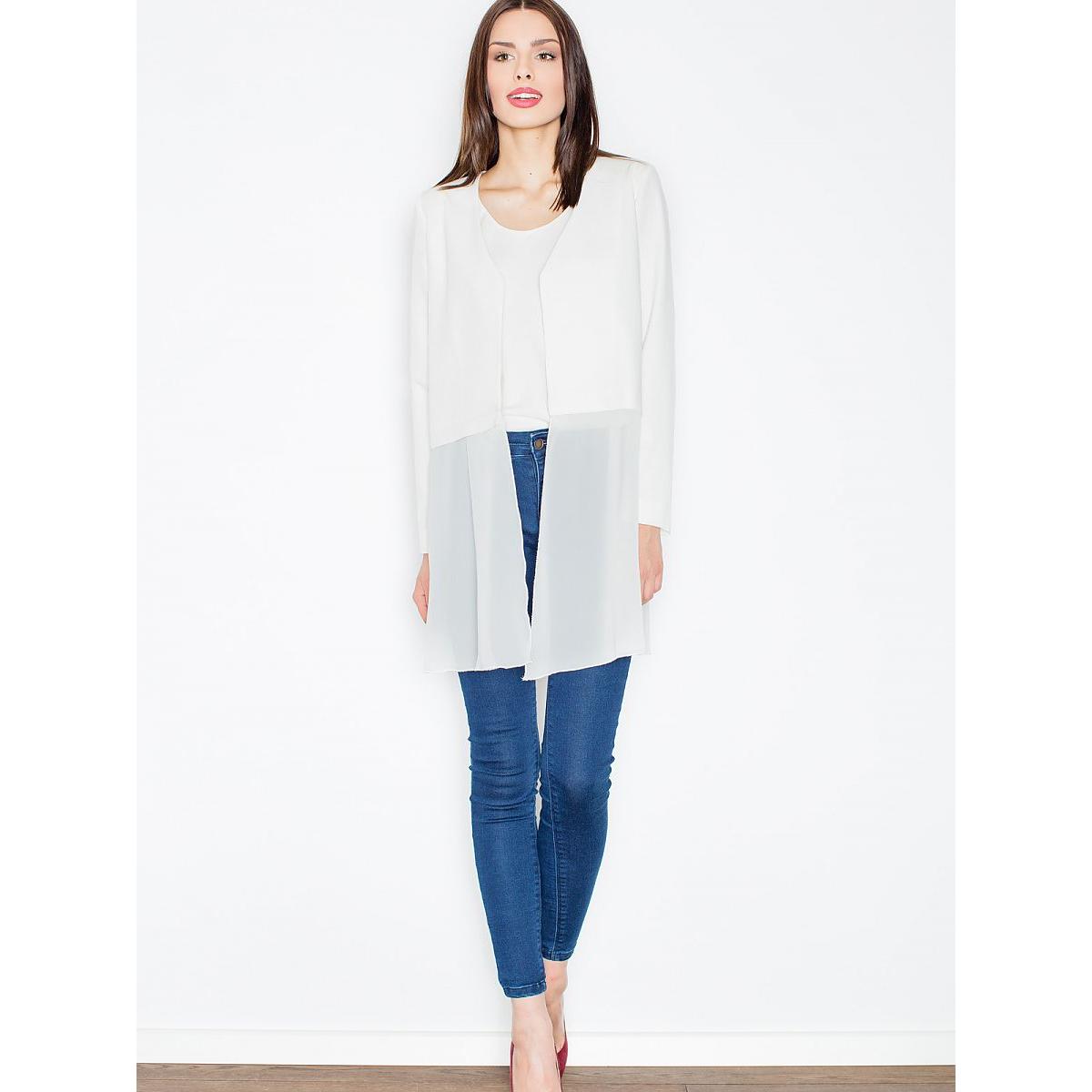 Figl, Damen, Jacke, Jacke model (XL), Weiss, XL
